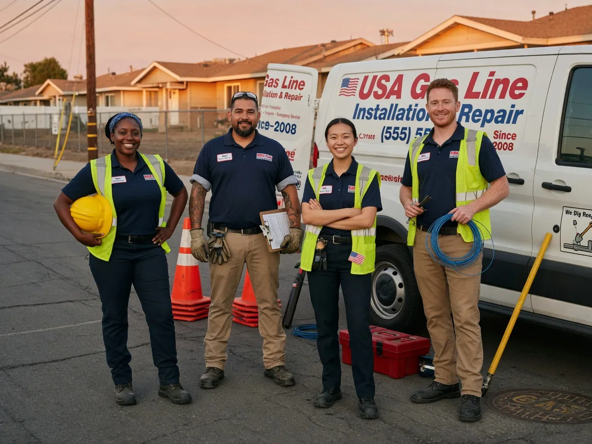 Gas Line Installation company in Norway, ME
